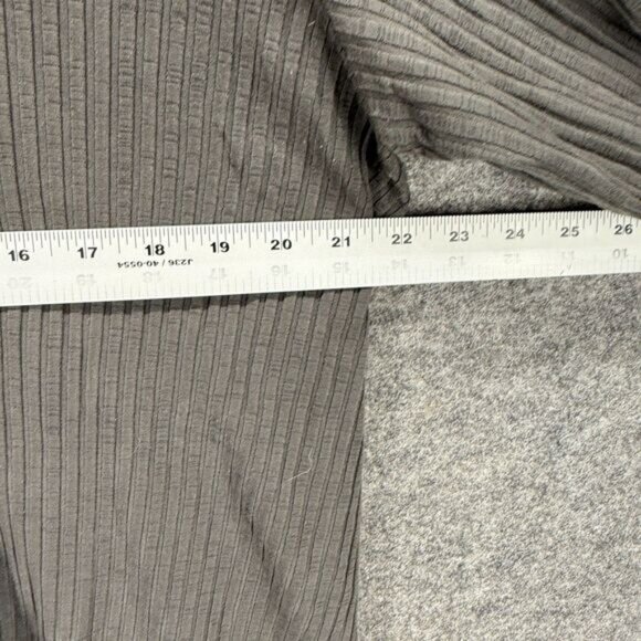 Eileen Fisher Cardigan Women 1X Plus Gray Open Front Long Sleeve Casual Solid - Picture 4 of 7